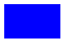 A solid blue rectangle, 40 units wide and 25 units high.  It is approximately the same width as the previous circle.
